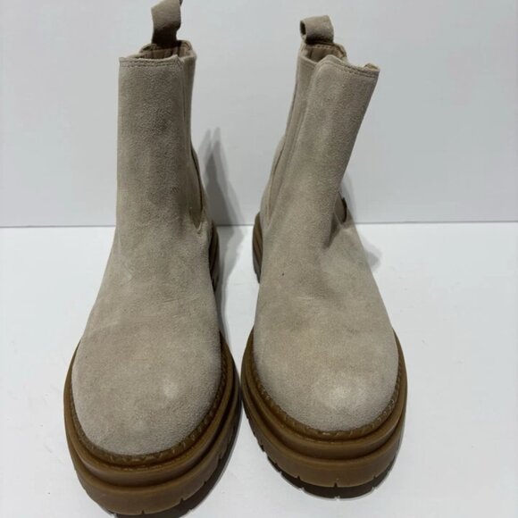 Steve Madden Women’s Chelsy, Beige Chelsea Boot, Size 7.5 M - Picture 3 of 7